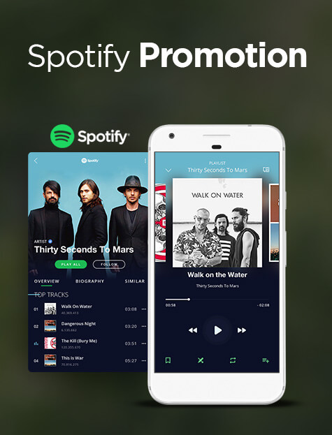 Spotify Music Promotion Service For Artists And Spotify Playlist Promotion